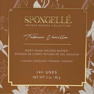 Spongellé Body-Wash-Infused Tobacco Vanilla Buffer